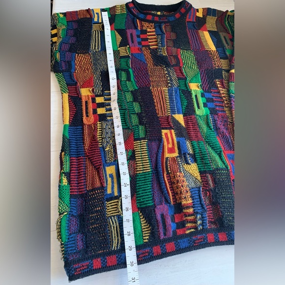 Vtg Size L Multi Color Sweater Cosby
Biggie Hip Hop Coogi Style - Picture 7 of 9